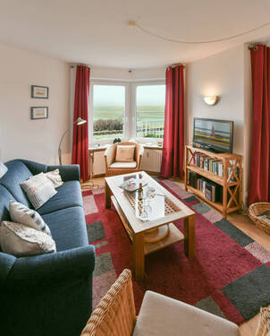 Wohnzimmer - 3 Zimmer Etagenwohnung in Wangerooge