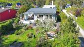 Luftbild mit Südansicht und Garten - 