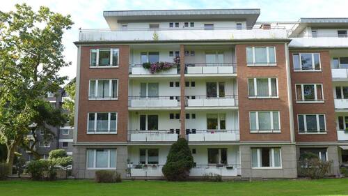 Rückseite - 4 Zimmer Etagenwohnung zum Kaufen in Krefeld