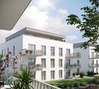 Außenansicht - Neuwertige 2-Raumwohnung mit Einbauküche und Balkon