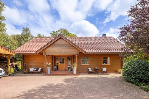 Titelbild - Holzhaus mit Charme und ländlicher Idylle Einfamilienhaus nahe Worpswede