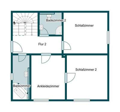 1. Etage Haus 1 - 