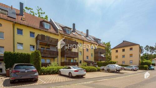 Außenansicht 3 - 2 Zimmer Etagenwohnung in Neunkirchen a. Sand