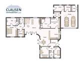 Grundriss des Hauses - 