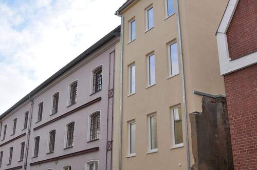 Außenfassade - schöne 2 Zi. Wohnung in der Stralsunder Altstadt