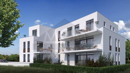 Bild - #VERKAUFT# Baugrundstück inkl. Baugenehmigung für ein 8-Familienhaus (ca. 700m² Wfl.) in schöner Lage von F-Bergen Enkheim