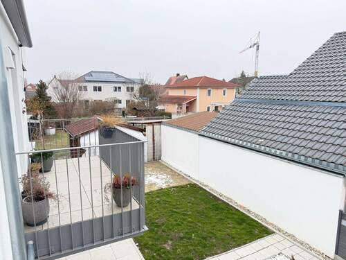 Blick vom Balkon - 
