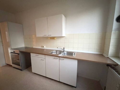 Blick in die Küche - 