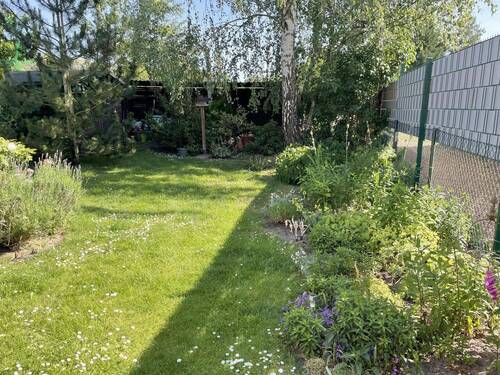 gepflegter Garten - Doppelhaushälfte mit 104,00 m&sup2; in Heidesee zum Kaufen