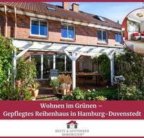 Wohnen im Grünen - Gepflegtes Reihenhaus in Hamburg-Duvenstedt