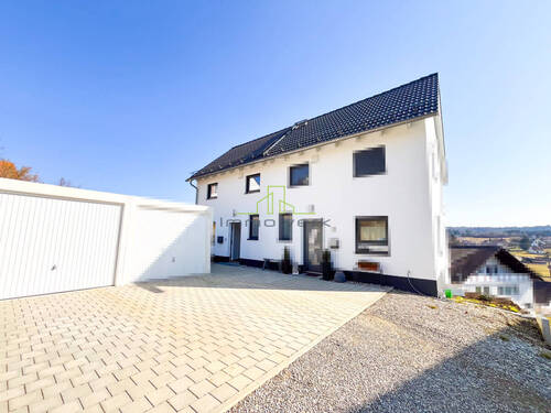 Außenansicht West - Etagenwohnung mit 100,00 m² in Ebershausen zum Kaufen