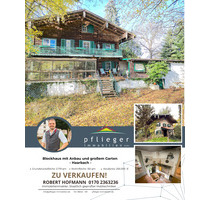 Blockhaus mit Anbau und großem Garten - Haarbach Oberthambach