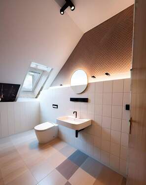 Separater Toilette Visualisiert - 