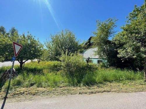 Straßenansicht - Randlage. Bungalow auf Keller mit Nebengebäude