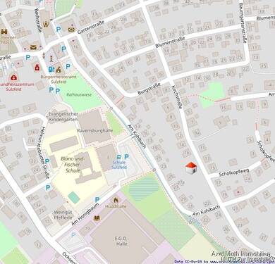 Lageplan Sulzfeld K18 - Etagenwohnung mit 118,20 m&sup2; in Sulzfeld zum Kaufen