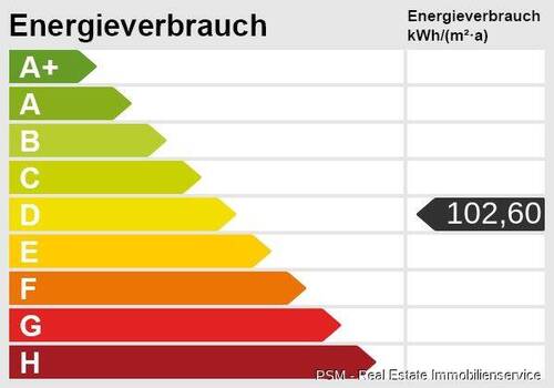 Energieskala - 3 Zimmer Etagenwohnung zur Miete in Frankfurt am Main