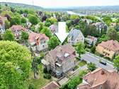 Lage des Hauses am Elbhang - 