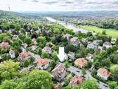 Lage des Hauses am Elbhang - 