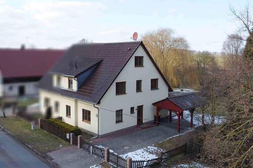 Ansicht Giebel (Ost) - 5 Zimmer Einfamilienhaus in Angermünde