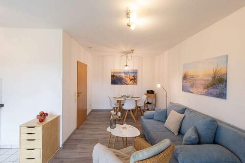 Wohn und Essbereich - 2 Zimmer Etagenwohnung in Wurster Nordseeküste