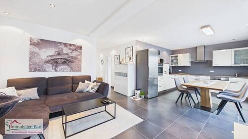 Wohn - Esszimmer - GRENZE LUXEMBURG: TOLLE WOHNUNG 2 SCHLAFZ. CARPORT STELLPLATZ