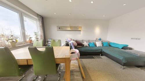 Wohn-/Esszimmer - 3 Zimmer Etagenwohnung in Amberg