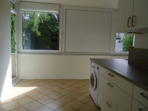 Küche Essplatz, Ausgang zum kleinen Balkon - 