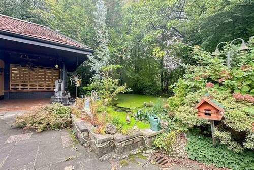 Garten - 7 Zimmer Doppelhaushälfte zum Kaufen in Leverkusen