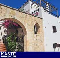 Elegante Maisonette-Wohnung mit Gemeinschaftspool und Garten in Douliana, Apokoronas