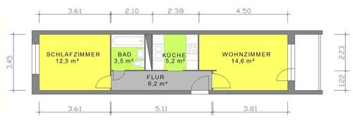 GR_Re.jpeg - 1 Zimmer Etagenwohnung zur Miete in Eisenach