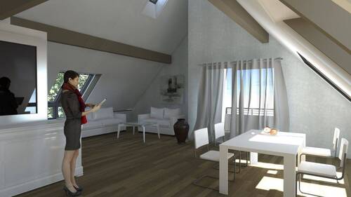 Wohnung_9_Wohnraum_2.jpg - Frühling in Herzogenaurach.Erstbezug.