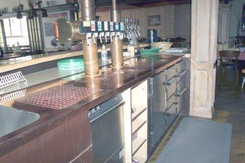 Theke Kühlbereich, Spüle - 