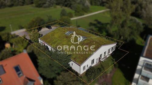 Drohnenaufnahme – Rückansicht des Gebäudes - 