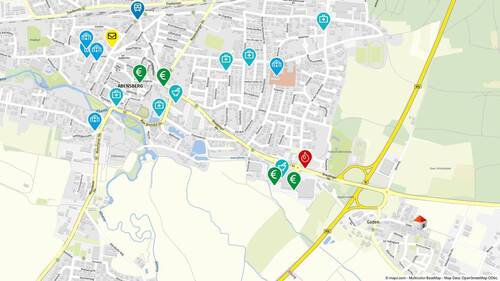 Geolyzer Kartenausschnitt - 