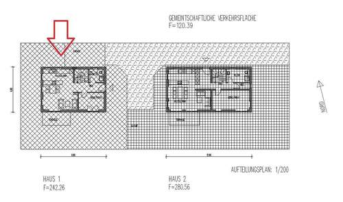 Aufteilungsplan H1 - 