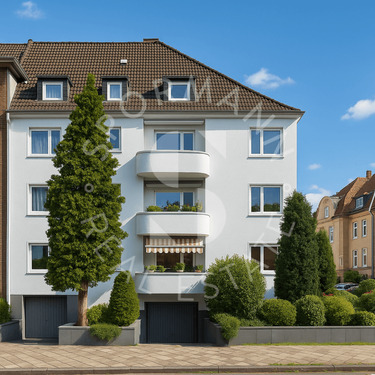 Außenansicht - Zeitlose Architektur trifft modernen Wohnkomfort