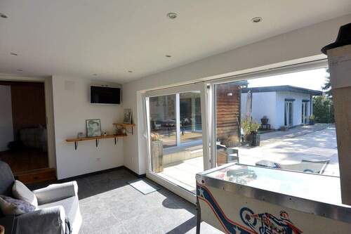 16 Blick aus der Sauna - 