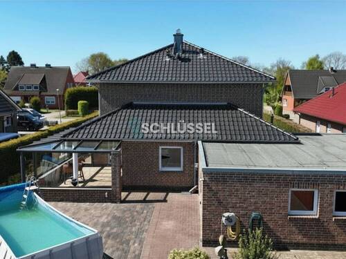 Rückansicht - Einfamilienhaus mit 226,60 m&sup2; in Friesoythe zum Kaufen