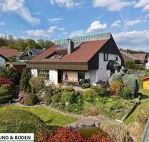 Familienparadies mit Albpanorama - Großzügiges Architektenhaus in ruhiger Ortsrandlage - Albershausen