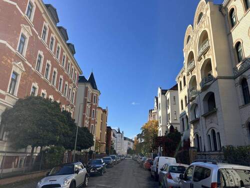 Blick in die Straße - 