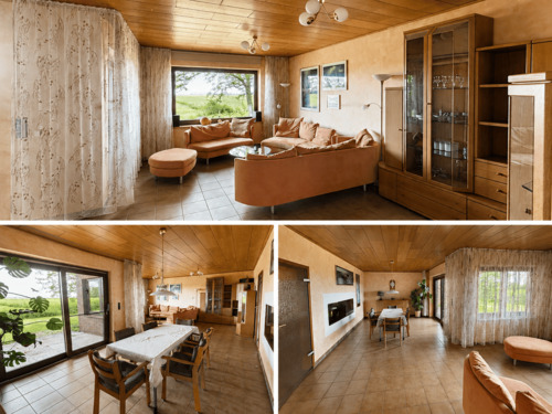 Wohn- und Esszimmer - 