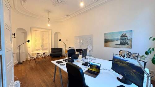 Nebenraum (besetzt) - 1 CoWorking-Arbeitsplatz - Altbau mit hohen Decken in Köln-Mülheim - All-in-Miete