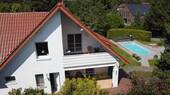 Loggia und Terrasse nach Osten - 4 Zimmer Einfamilienhaus zum Kaufen in Magdeburg