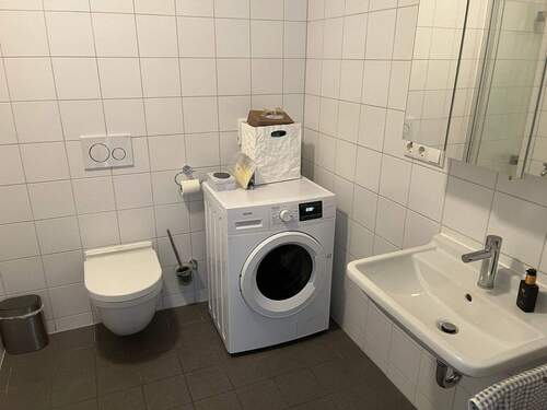 ...und Waschmaschinenanschluss - 