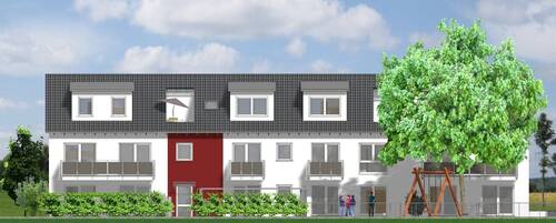 Westansicht - 2 Zimmer Etagenwohnung zum Kaufen in Erlangen