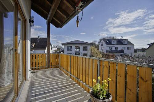 Balkon mit Ausblick - 