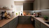 Küche mit Fenster und viel Platz zum kochen! - 4 Zimmer Etagenwohnung in Berlin