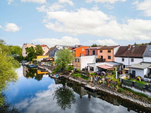 Luftaufnahme - 4 Zimmer Einfamilienhaus zum Kaufen in Rathenow