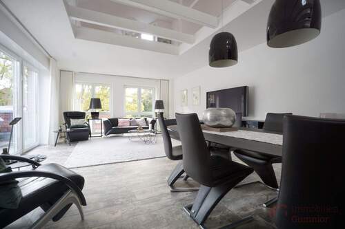 Wohn- und Esszimmer - Etagenwohnung mit 105,10 m&sup2; in Rheine zur Miete