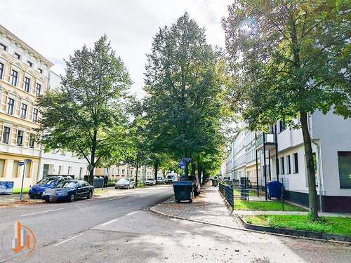 Blick in die Fichtestraße - 